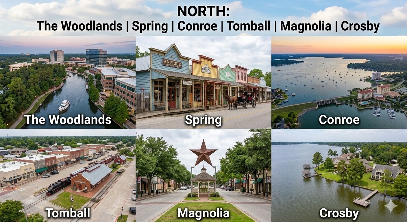 North Houston — The Woodlands, Spring, Conroe